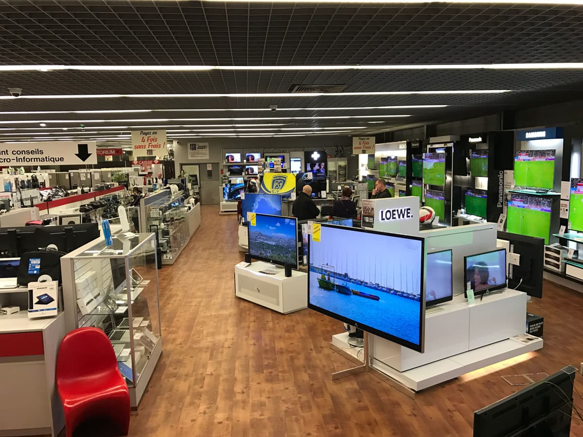 rayon tv allée centrale